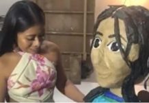 Negocio juarense regala piñata a Yalitza, estrella de Roma