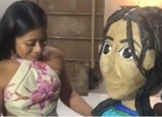 Negocio juarense regala piñata a Yalitza, estrella de Roma