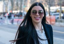 Emma Coronel dice estar tranquila ante inminente veredicto