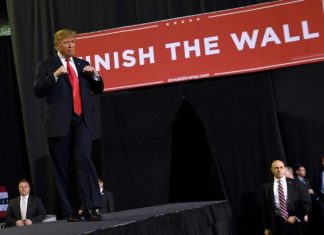 Pide Trump en El Paso concluir el muro fronterizo