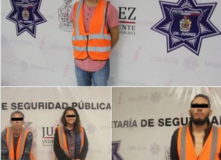 Detienen a cuatro por violencia familiar