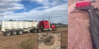 Localizan camión ‘huachicolero’ en Villa Ahumada