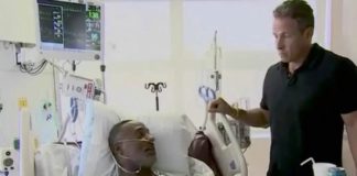 Combatió a tirador a botellazos y recibió dos balazos