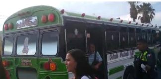 Denuncian por Watsapp a chofer “correlón” y lo detienen