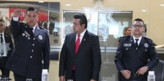Toman protesta a nuevo jefe de la policía municipal