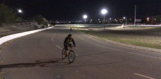 Repara Municipio iluminación en ciclopista “Pablo Darancou”