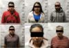 Aseguran a 6 con armas largas, metanfetaminas y mota