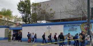 Amenazan con explotar bomba en escuela secundaria