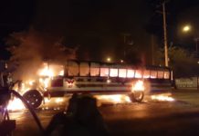 Arde otro camión… ahora por falla eléctrica