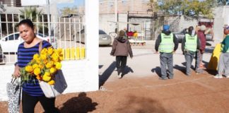 Se adelantan a visitar a sus difuntos