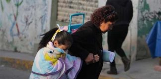 No suspenderán clases pese al frío