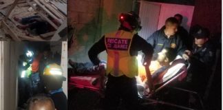 Quema su casa y amenaza con acuchillarse