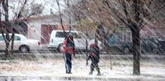 Prevén caída de agua nieve este viernes