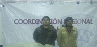 Portaban mochilas rellenas de marihuana