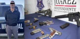Con estas armas intimidó a ‘su ex’