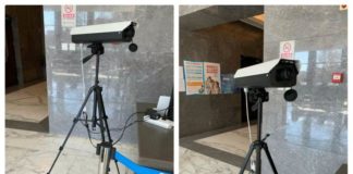 Con cámara detectarán posibles infectados de coronavirus en aeropuerto