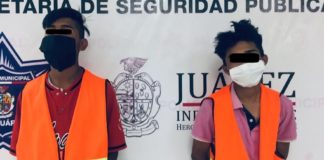 Detienen a dos acusados de asaltar gasolinera