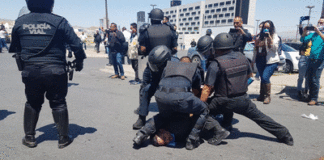 Intentan saquear Smart, en simulacro