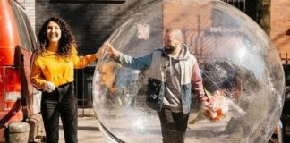 La historia de amor que surgió durante la cuarentena en NY