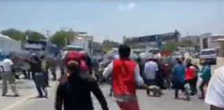 Así se enfrentaron pobladores y policías en San Miguel Allende