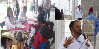 Ponen en riesgo a tarahumaras Loera y Ariadna Montiel, por no usar cubrebocas