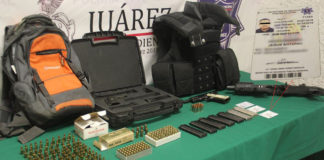 Aseguran armas de ex jefe policía