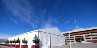 Cierran el hospital móvil de la presidencia