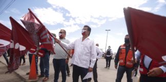 Inician obras de repavimentación en la calle Primavera