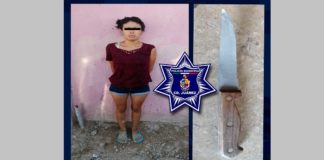 Navajea a mujer que la sorprendió robando ropa