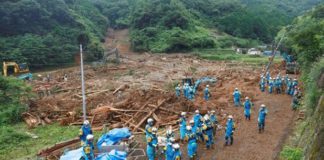 Dejan lluvias en Japón más de 30 muertos y 14 desaparecidos