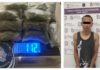 Detienen a puchador; llevaba 112 gramos de marihuana