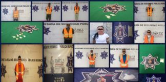 Arrestan a 13 presuntos puchadores con cristal y marihuana