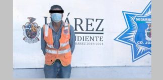 Detienen a hombre por traer placas sobre puestas