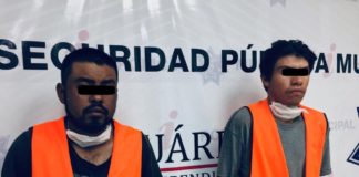 Arrestan a dos hombres por robar autos en domicilio con arma de fuego