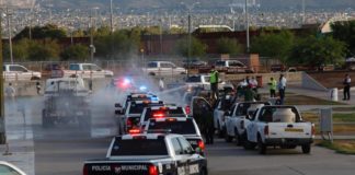 Sanitizan más de 200 patrullas municipales