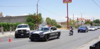 Escolta Seguridad Vial a manifestantes contra Cabada