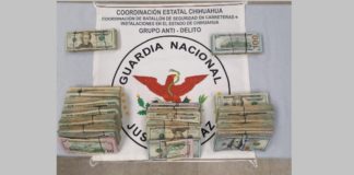 Detienen a 5 que cargaban 55 mil dólares escondidos en la cintura