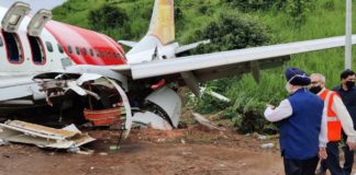 Accidente aéreo en la India deja 18 muertos y 120 heridos