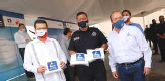 Dona Canaco 10 mil cubrebocas que repartirán a la comunidad