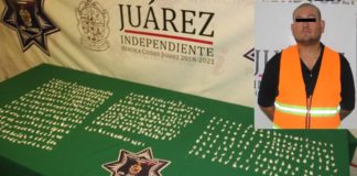 Cargaba con 634 dosis de cristal; lo detienen