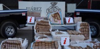 Decomisan más de media tonelada de marihuana valuada en 2 mdp