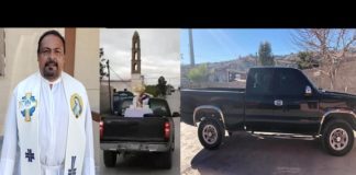 Roban camioneta a sacerdote