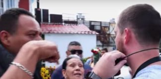 ‘No necesitan a la Santa Muerte’, extranjero va a predicar a Tepito y así lo corren