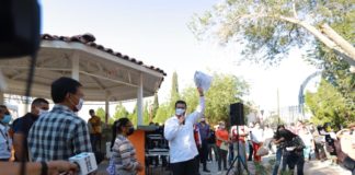 Llevan Juárez Iluminado y diversos apoyos en Torres del PRI