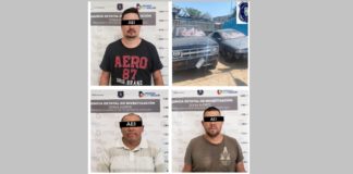 Trataban de vender auto robado en yonke; detienen a 3