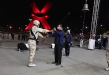 Encabeza alcalde ensayo para ceremonia del Grito