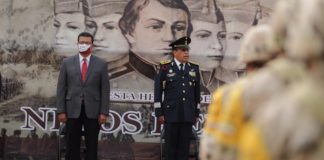 Encabeza alcalde ceremonia de los Niños Héroes