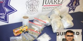 Cargaba con casi 3 kilos de marihuana; es detenido