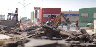 Inician obras en crucero de Óscar Flores y López Mateos