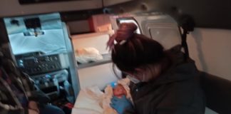 Nace bebé en la estación 7 de bomberos